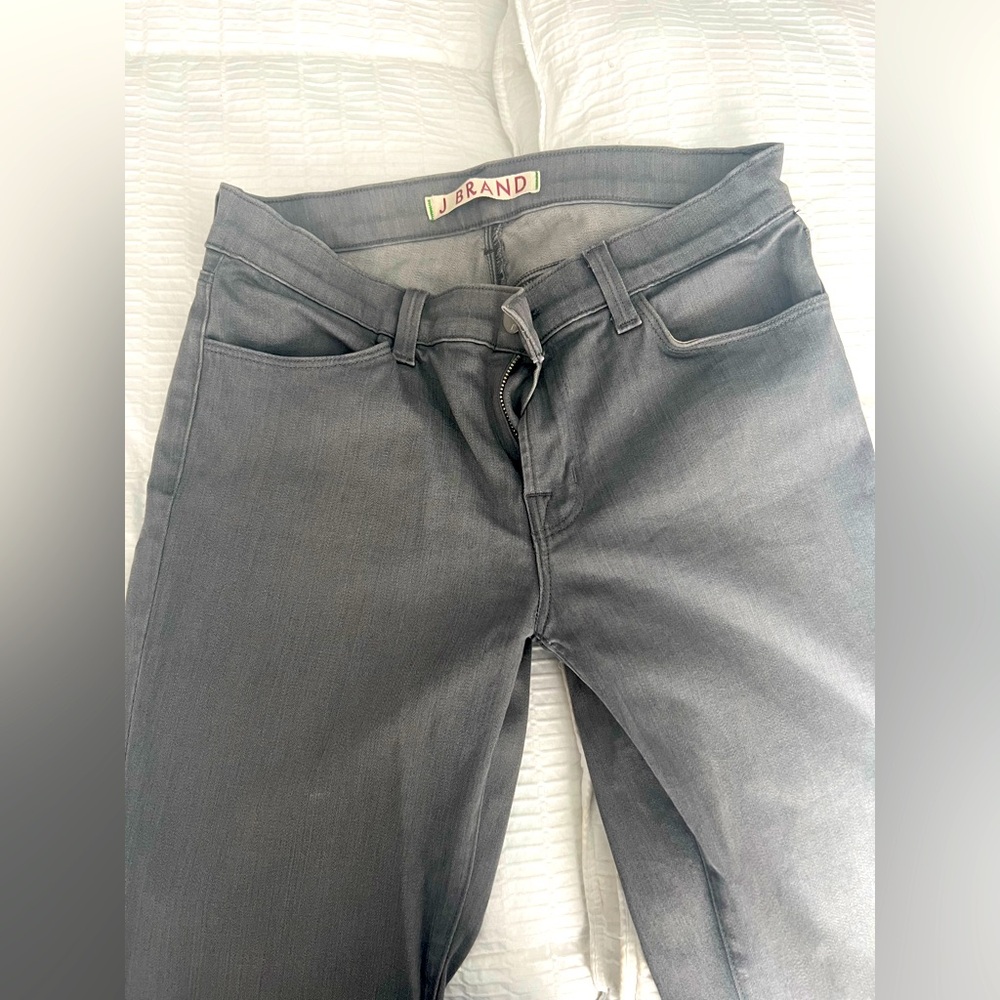 JBrand light grey jeans low rise